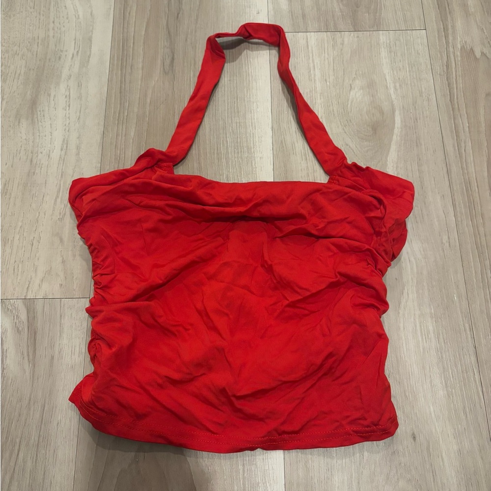 Vibrant Red Tote Bag